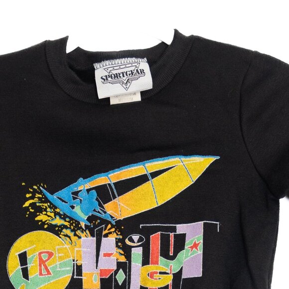 Sport Gear Size M Vintage Sport Gear 1986 Kids Sweatshirt With Surf Graphic - Picture 2 of 8